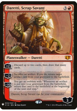 Daretti, Scrap Savant