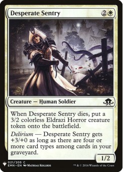 Desperate Sentry