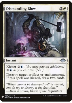 Dismantling Blow