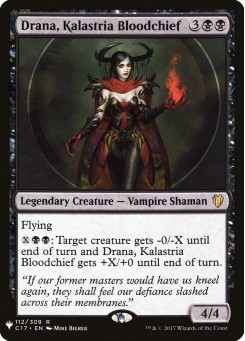 Drana, Kalastria Bloodchief