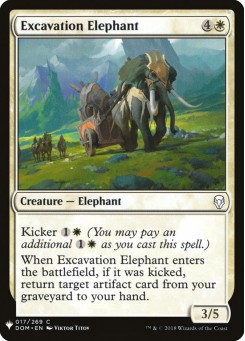 Excavation Elephant