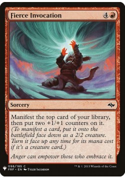 Fierce Invocation