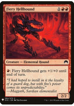 Fiery Hellhound