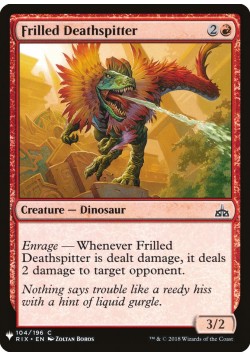 Frilled Deathspitter