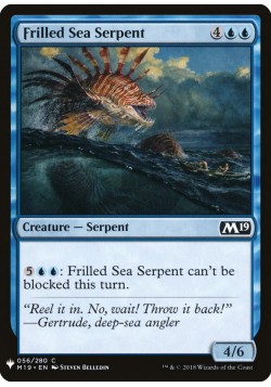 Frilled Sea Serpent