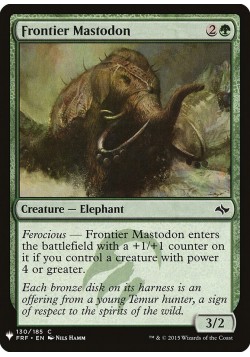 Frontier Mastodon