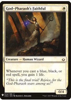 God-Pharaoh's Faithful