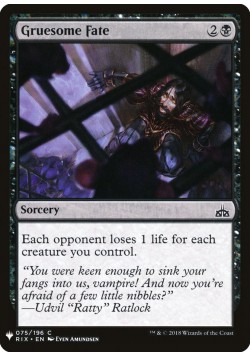 Gruesome Fate