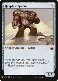 Hexplate Golem