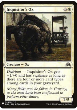 Inquisitor's Ox