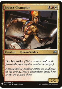Iroas's Champion