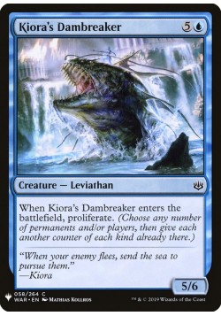 Kiora's Dambreaker
