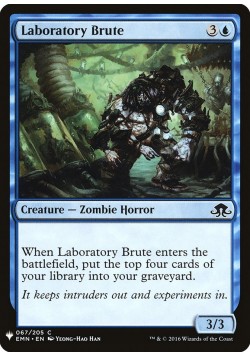 Laboratory Brute