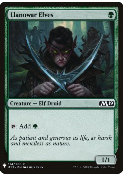 Llanowar Elves