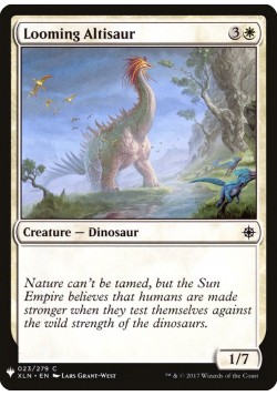 Looming Altisaur