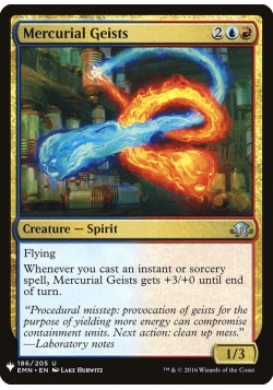 Mercurial Geists