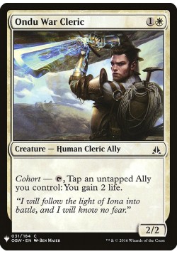 Ondu War Cleric