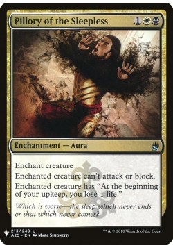 Pillory of the Sleepless