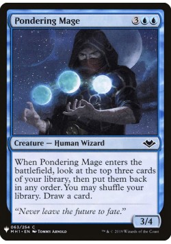 Pondering Mage