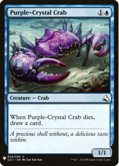 Purple-Crystal Crab