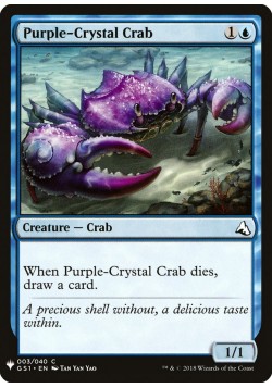 Purple-Crystal Crab