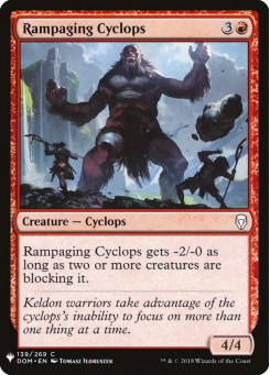 Rampaging Cyclops