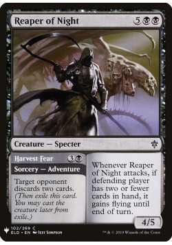 Reaper of Night // Harvest Fear