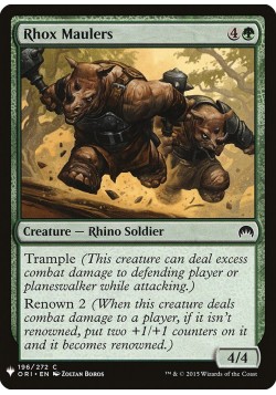 Rhox Maulers