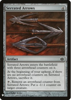 Serrated Arrows