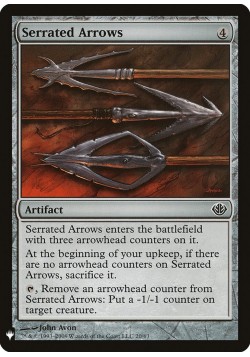 Serrated Arrows