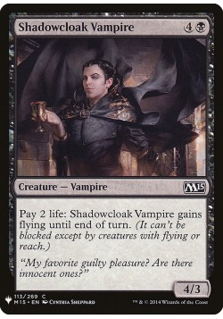 Shadowcloak Vampire