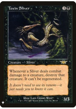 Toxin Sliver