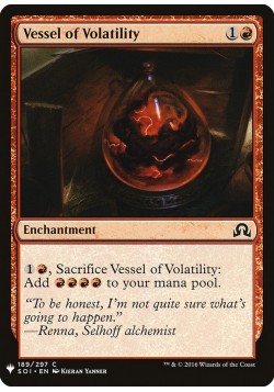 Vessel of Volatility