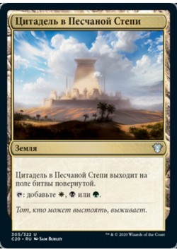 Цитадель в Песчаной Степи