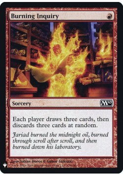 Burning Inquiry
