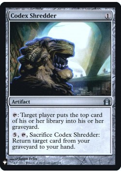 Codex Shredder