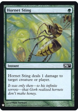 Hornet Sting
