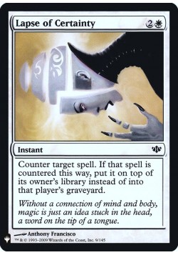 Lapse of Certainty