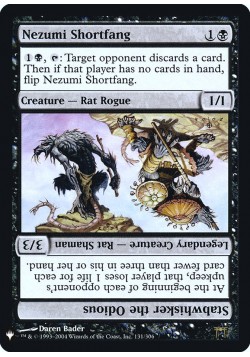 Nezumi Shortfang // Stabwhisker the Odious