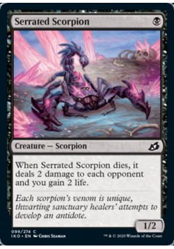 Serrated Scorpion
