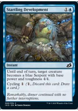 Startling Development