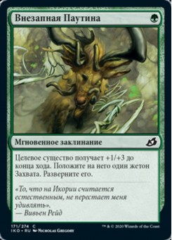Внезапная Паутина