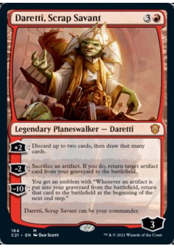 Daretti, Scrap Savant