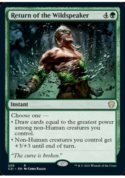 Return of the Wildspeaker