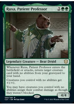 Ruxa, Patient Professor