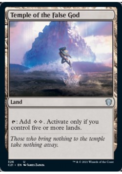 Temple of the False God