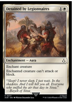 Detained by Legionnaires