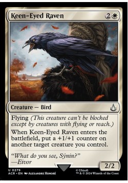 Keen-Eyed Raven