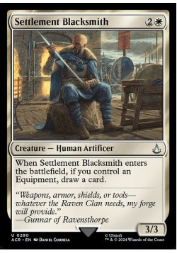 Settlement Blacksmith