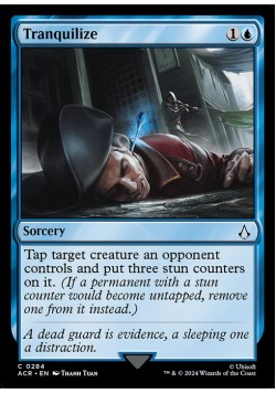 Tranquilize